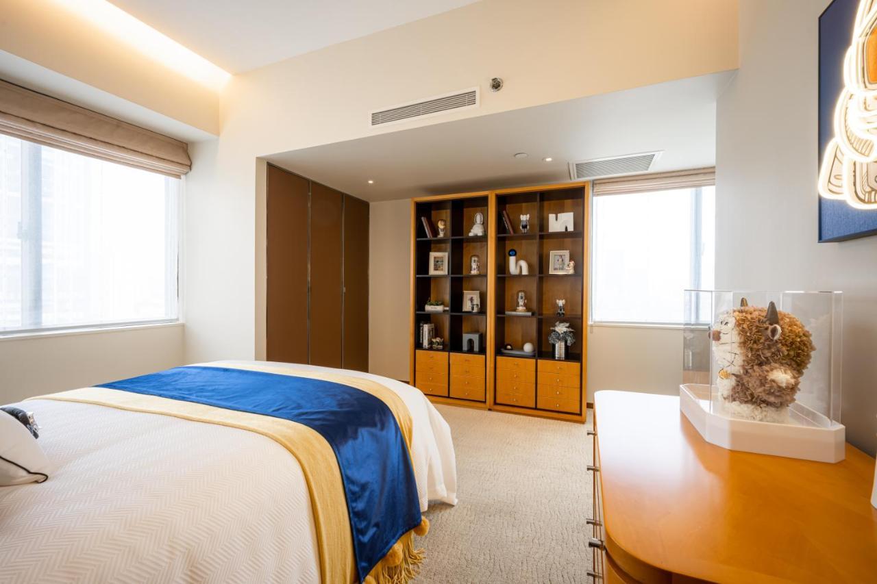 Shanghai Centre Serviced Apartment Exterior foto